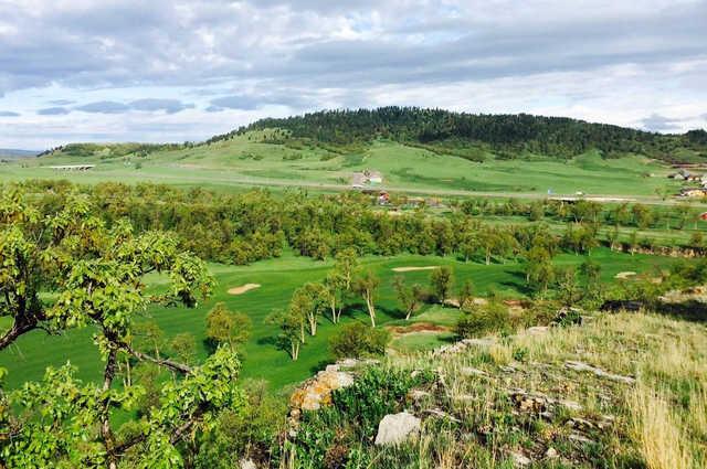 A view from Elkhorn Ridge Golf Club.