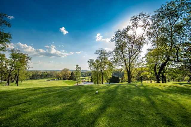 View from the 1st tee at The Trout Club.