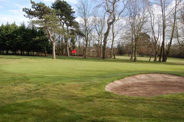 View of the 8th green at Ormeau Golf Club.