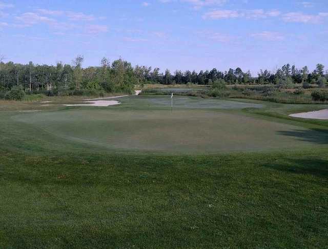 A view of a hole at Batteaux Creek Golf Club.
