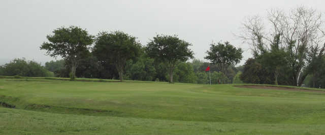A view of a hole at River Hills Country Club.