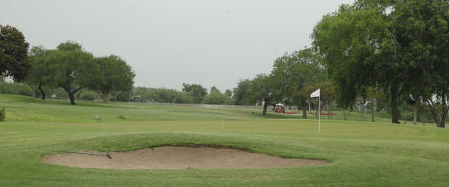 A view of a green at River Hills Country Club.
