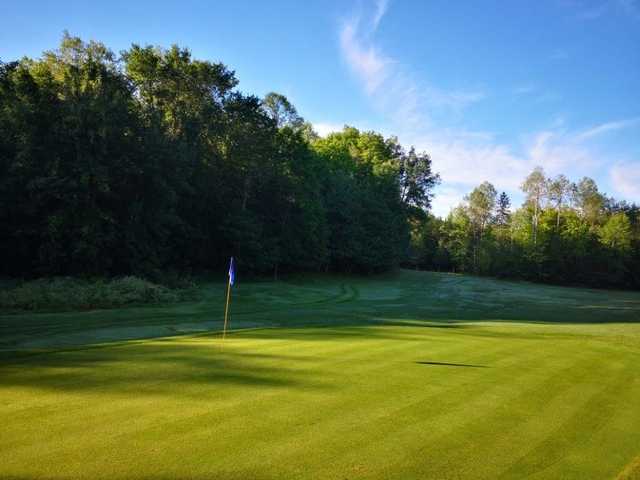 View from a green at Blue Heron Golf Club.