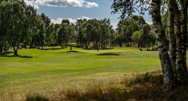 A view of a green at Kemnay Golf Club.