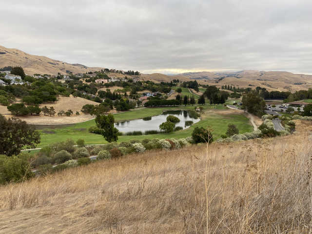 View of the 10th and 18th fairways at Bay View Golf Club.