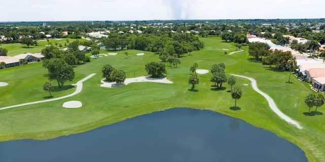 Aerial view from Seminole Lakes Country Club.