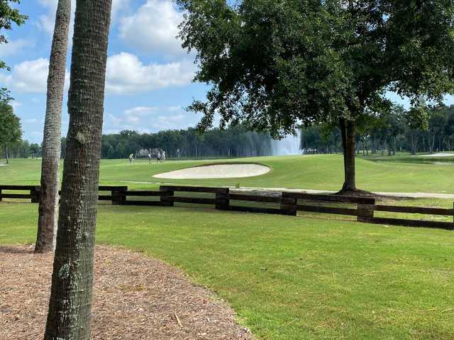 A view of a green at Sanctuary Golf Club.