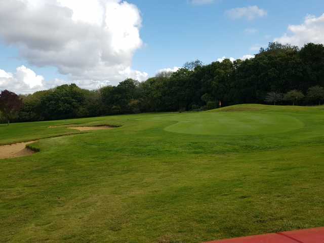 View of a green at Dummer Golf Club.