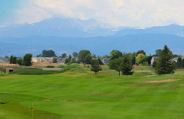 A view from Ute Creek Golf Course.