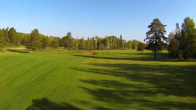 A view of fairway @13 at Athabasca Golf and Country Club.