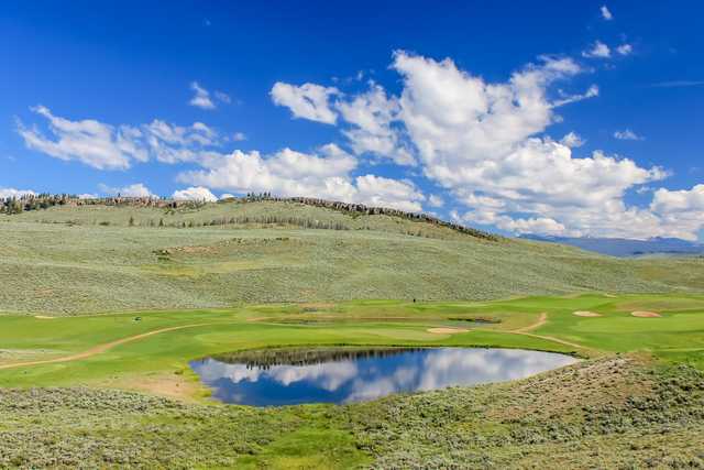 A sunny day view from Golf Granby Ranch.