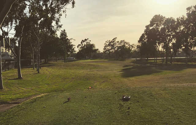 A view from a tee at Bixby Village Golf Course (Kris Smith).