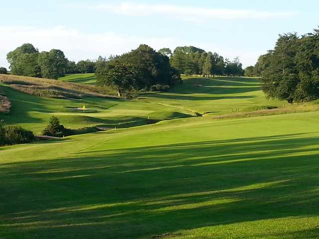 A view of hole #17 at Balfron Golf Club.