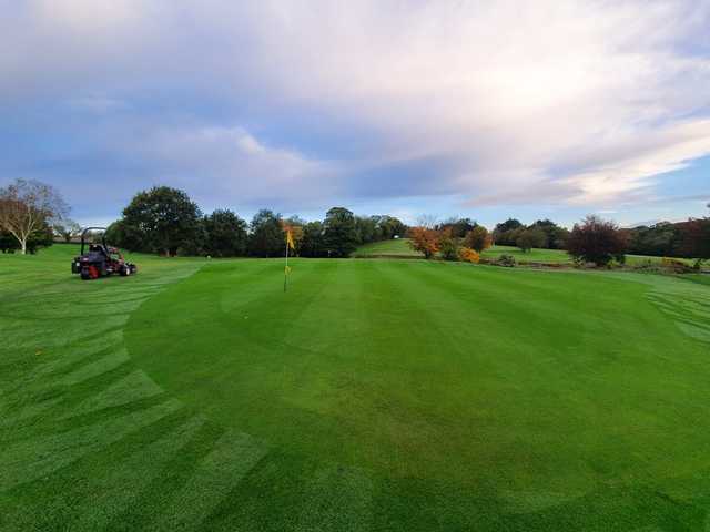 A view of a green at Banbridge Golf Club.