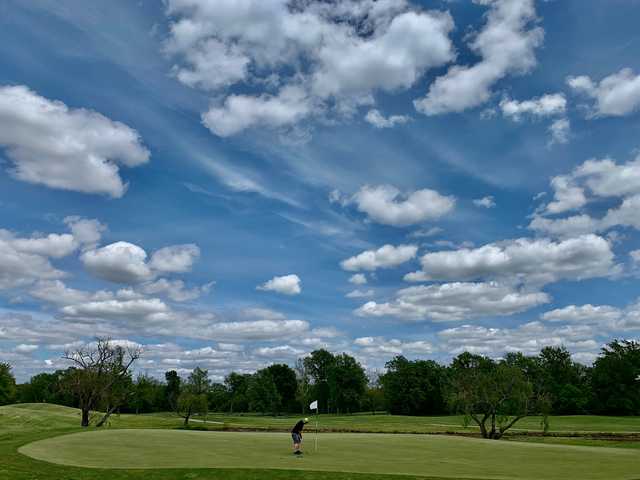 View of the 11th green at St. Peters Golf Club.