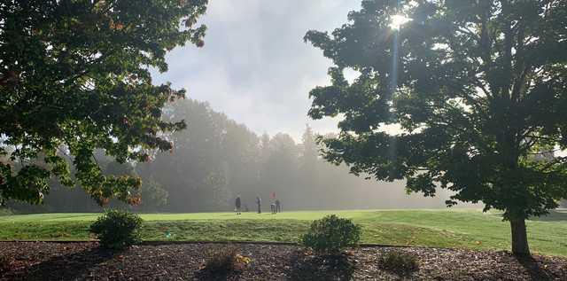 A view from Burnaby Mountain Golf Course.