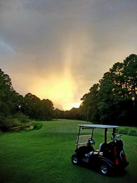A view from Olde Beaufort Golf Club.