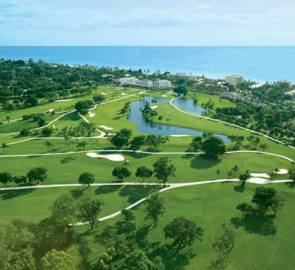 Aerial view from Naples Beach Hotel & Golf Club