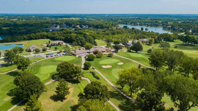 Aerial view of Dub's Dread Golf Club.