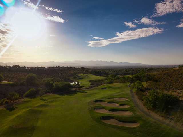 Aerial view from Lexington course at Revere Golf Club.