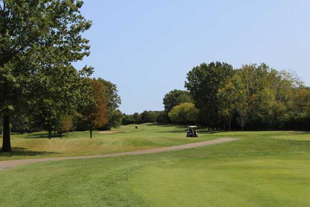 A view from Chalet Hills Golf Club.