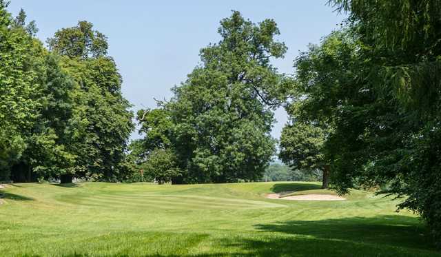 A view of a green at Orchardleigh Golf Club.