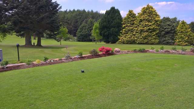 A view from tee #1 at Omagh Golf Club.