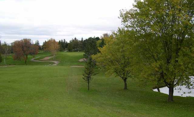 A view from fairway #9 at Yellow from Glen Eagle Golf Club.