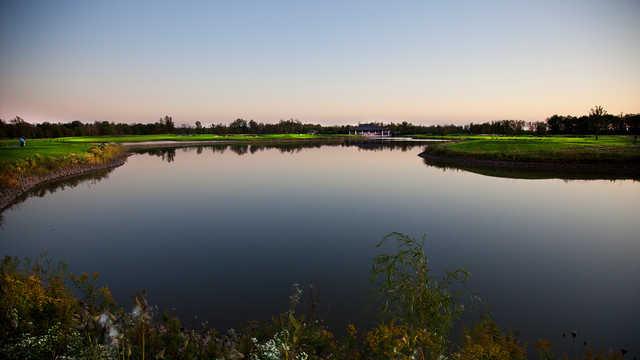 View from the 18th tee at Battlefield Course