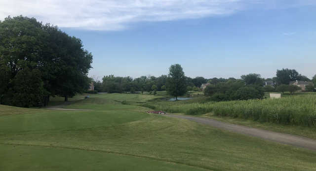 A view from a tee at Arboretum Golf Club.