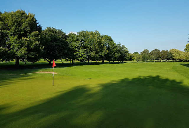 A view of hole #10 at Chilwell Manor Golf Club.