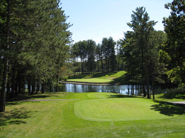 View from the 5th tee at Apple Valley Golf Club.