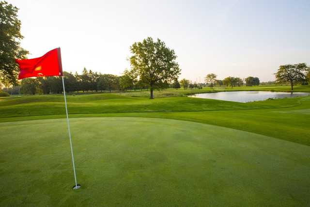 A view of a hole at Midlane Country Club.