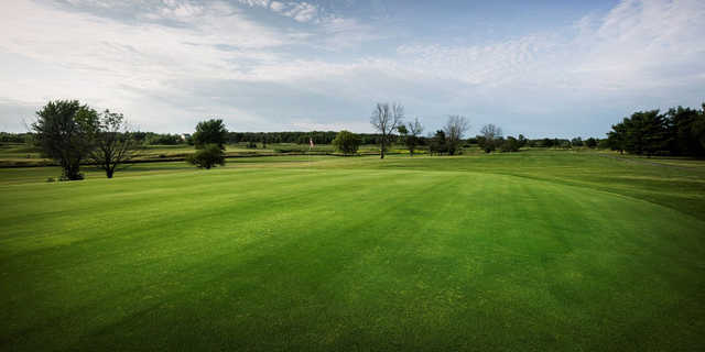 A view of a hole at Cardinal Creek Golf Course.