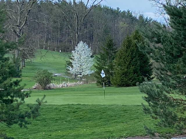 View of the 3rd hole at Huntingdon Country Club.