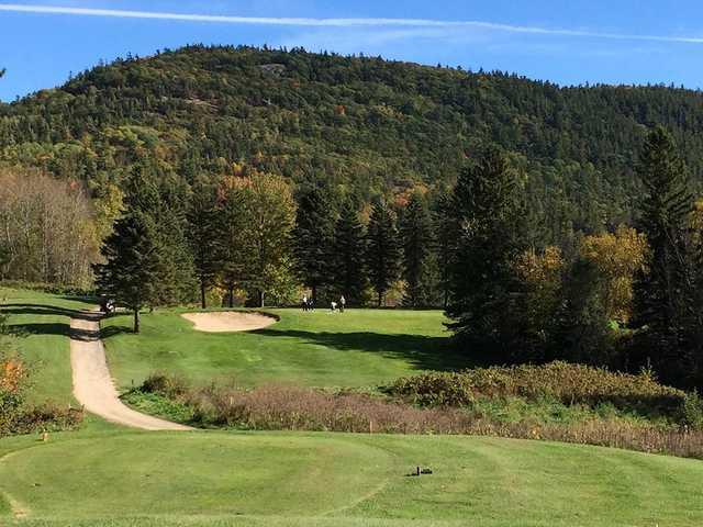 A view from the 10th tee at Club de Golf Mont Ste Marie.