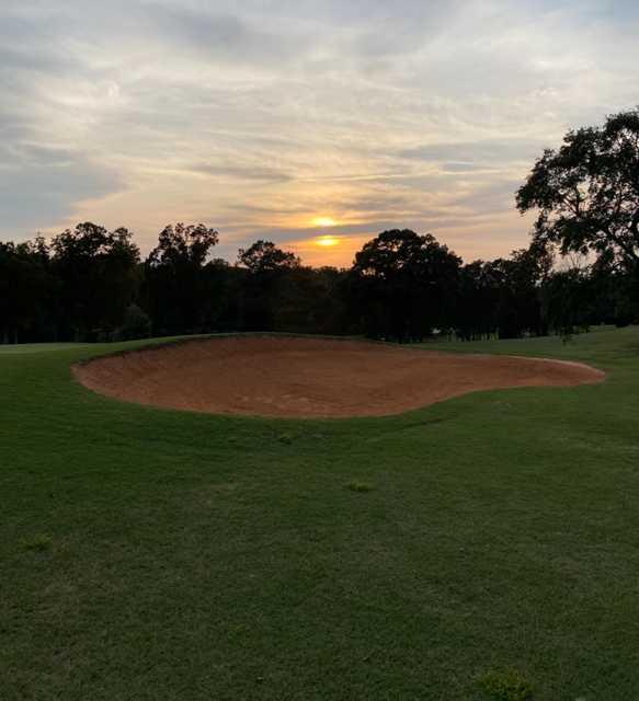 Sunset view from Yadkin Country Club.