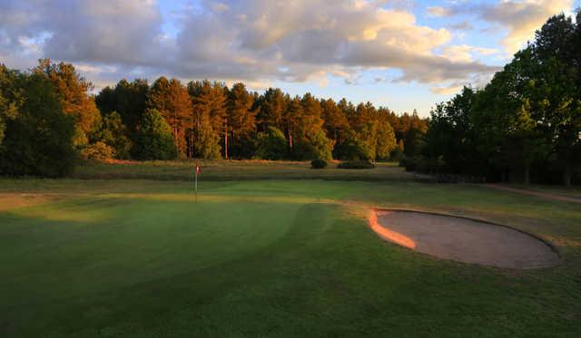 A view of hole #6 at Elsham Golf Club.