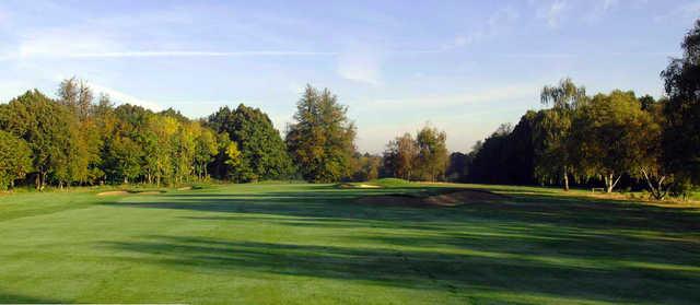 A view from fairway #14 at West Herts Golf Club.
