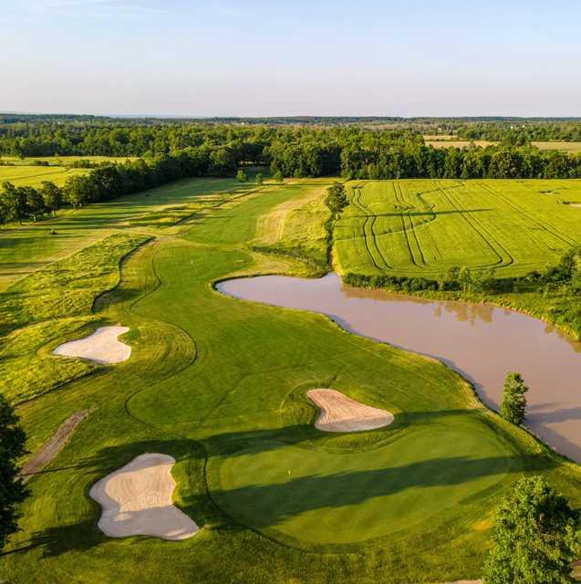 Aerial view from Niagara National Golf & Country Club.