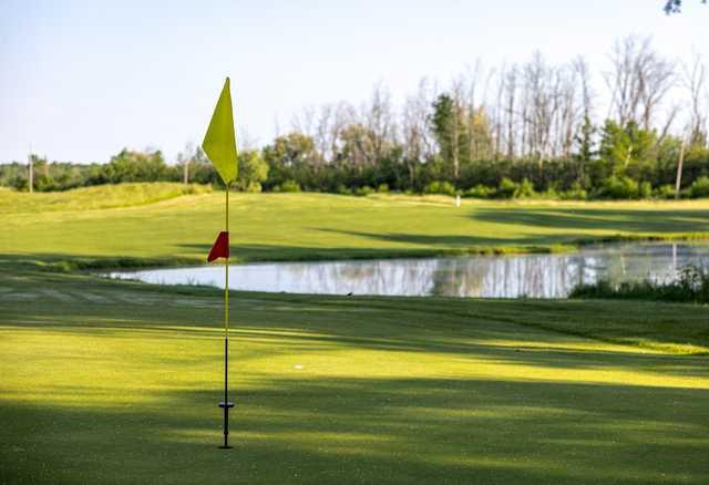 View from a green at Niagara National Golf & Country Club.