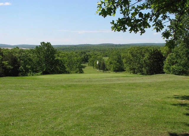 A view of the 9th hole at Valley Course from Terre Du Lac Golf & Country Club.