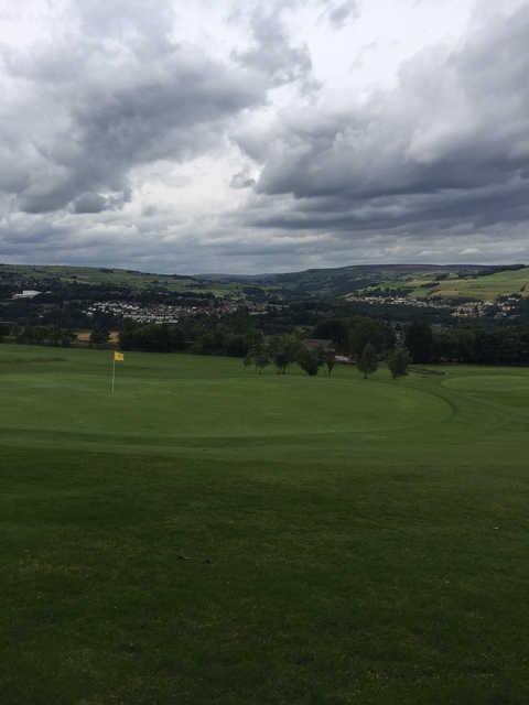 A view from Ryburn Golf Club