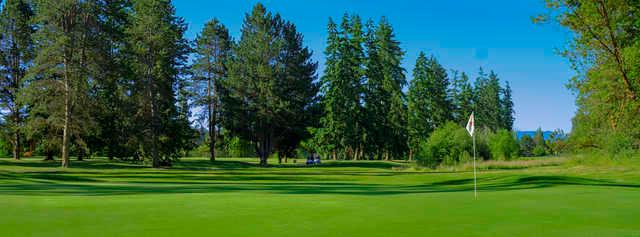 View from a green at Discovery Bay Golf Club.