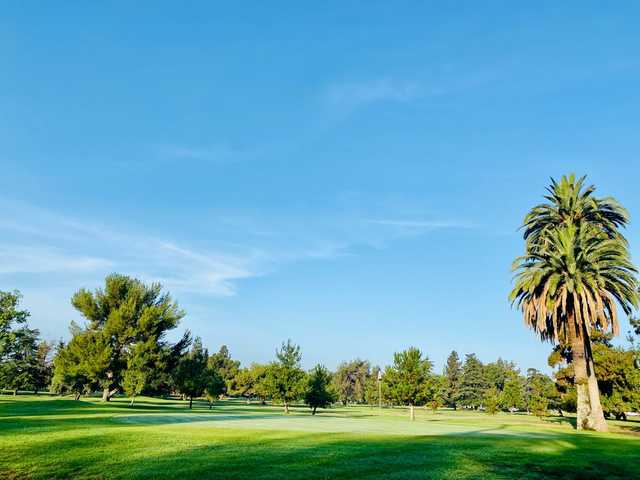 View of a green at Altadena Golf Course.