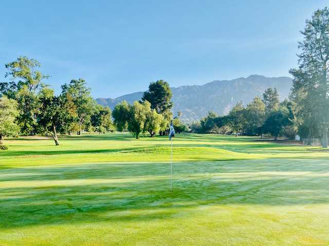 View from a green at Altadena Golf Course.