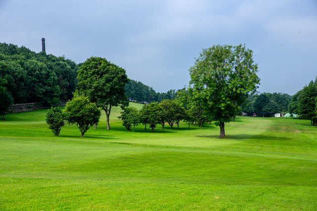 A view from Clayton Golf Club.