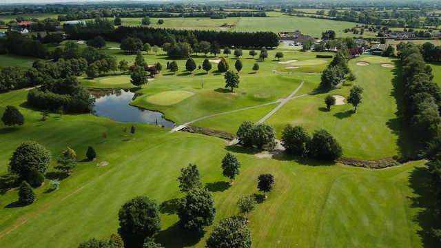 Aerial view from Kilcock Golf Club.