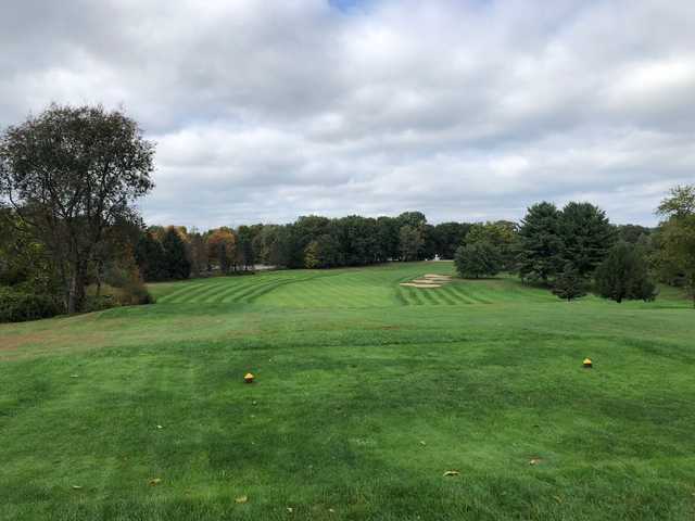View from the 1st tee at Maynard Golf Course.