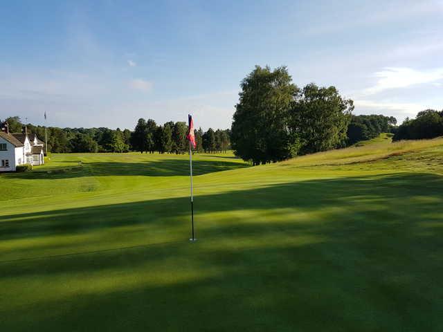 View from the 6th green at Prestbury Golf Club.